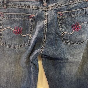 amichi denim 38 jeans flare bottoms vintage UNIQUE